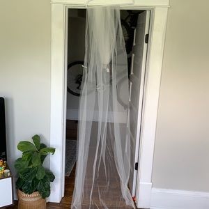 NWT Cathedral length veil